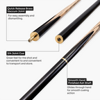 Baize Master Classique 58-inch snooker cue Cue + Case