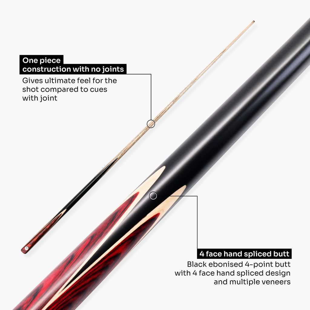 PRO147 Trident 57-inch one-piece cue Cue + Case