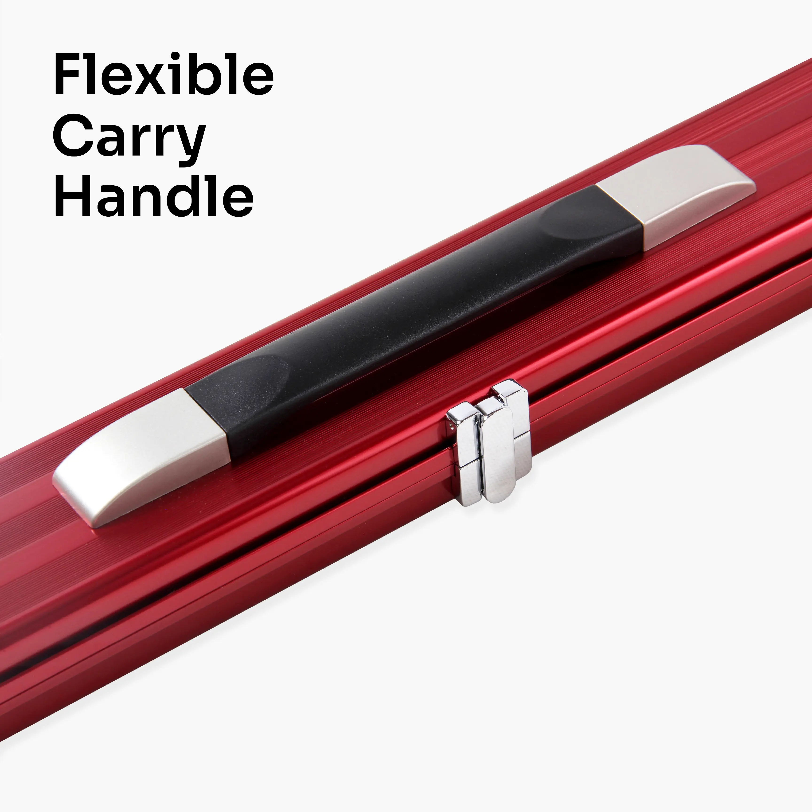 Baize Master Pro Line red 3/4 cue case Cue + Case
