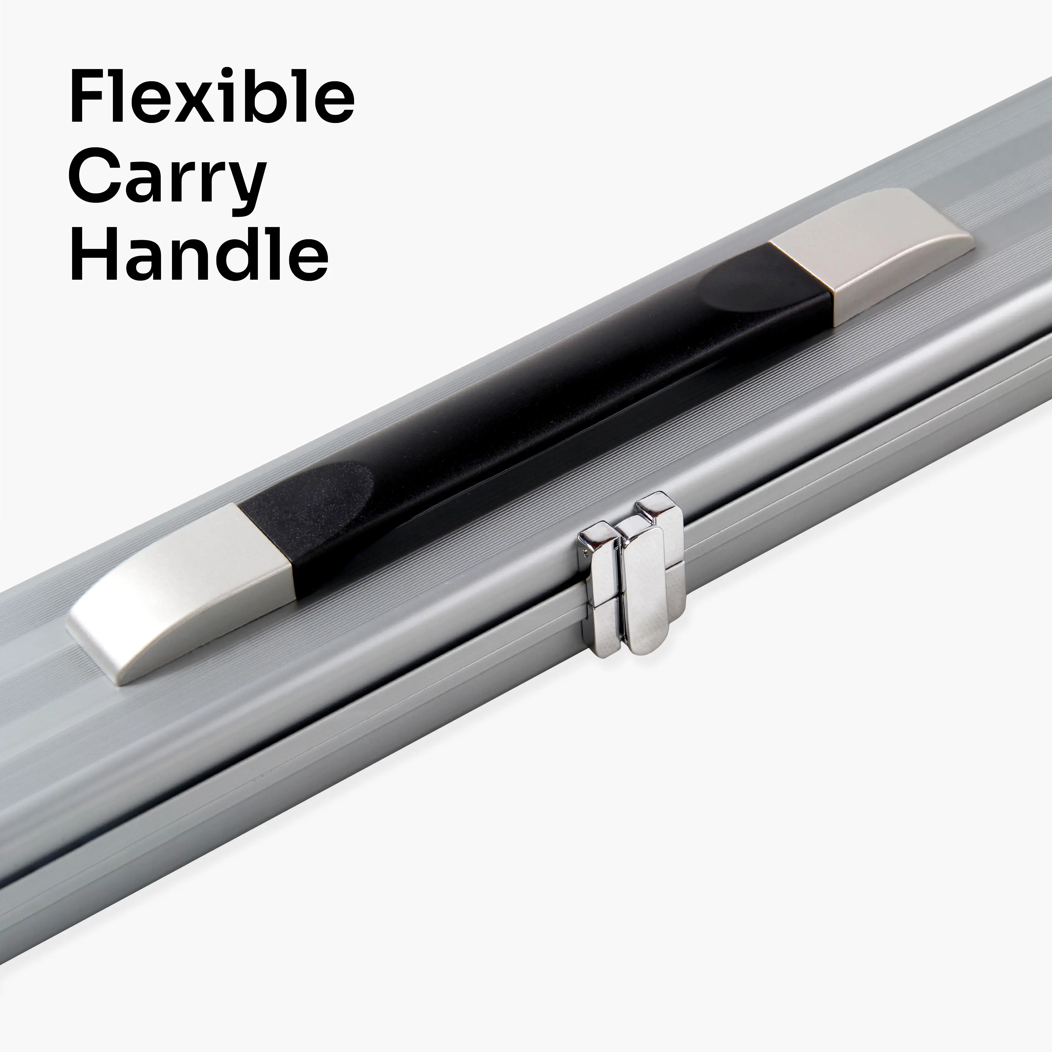 Baize Master Pro Line grey 3/4 cue case Cue + Case