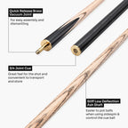 Baize Master Emperor 58-inch 3/4 cue Cue + Case