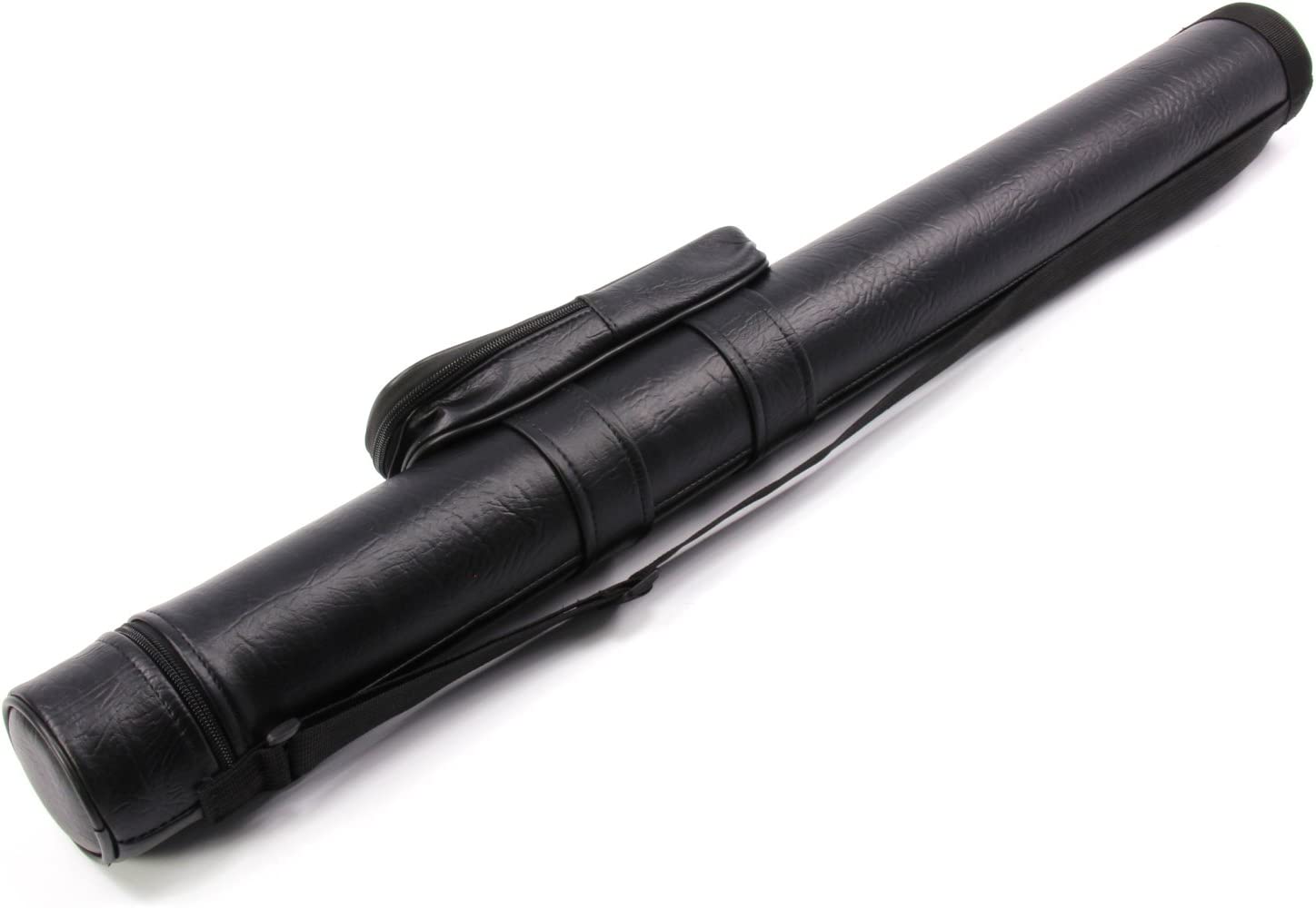 Black 5-piece centre-joint cue tube case Cue + Case