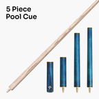Jonny 8 Ball Combi adjustable 5-piece cue Cue + Case