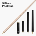 Jonny 8 Ball Combi adjustable 5-piece cue Cue + Case
