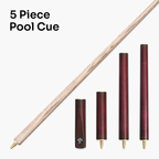 Jonny 8 Ball Combi adjustable 5-piece cue Cue + Case