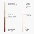 PRO147 Falcon 57-inch 2-piece cue