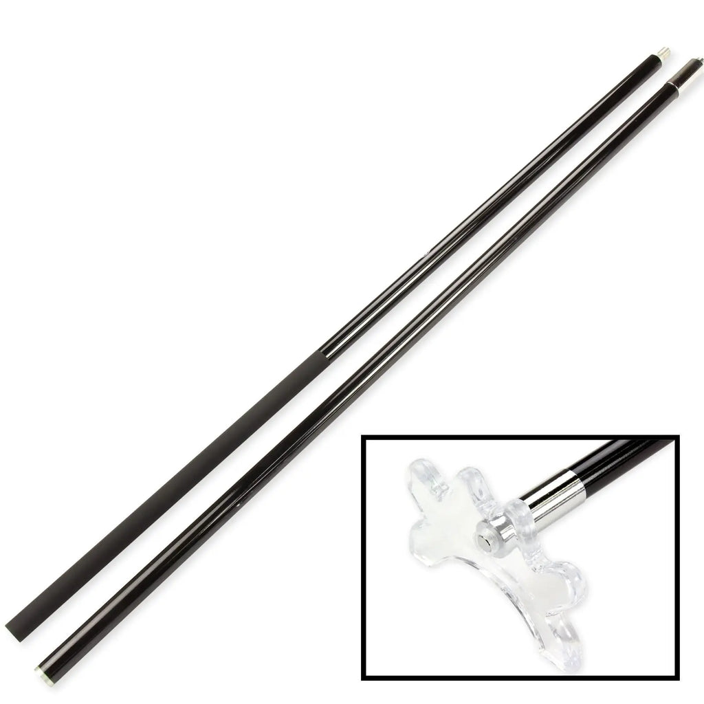 Jonny 8 Ball 57-inch 2-piece cue rest Cue + Case