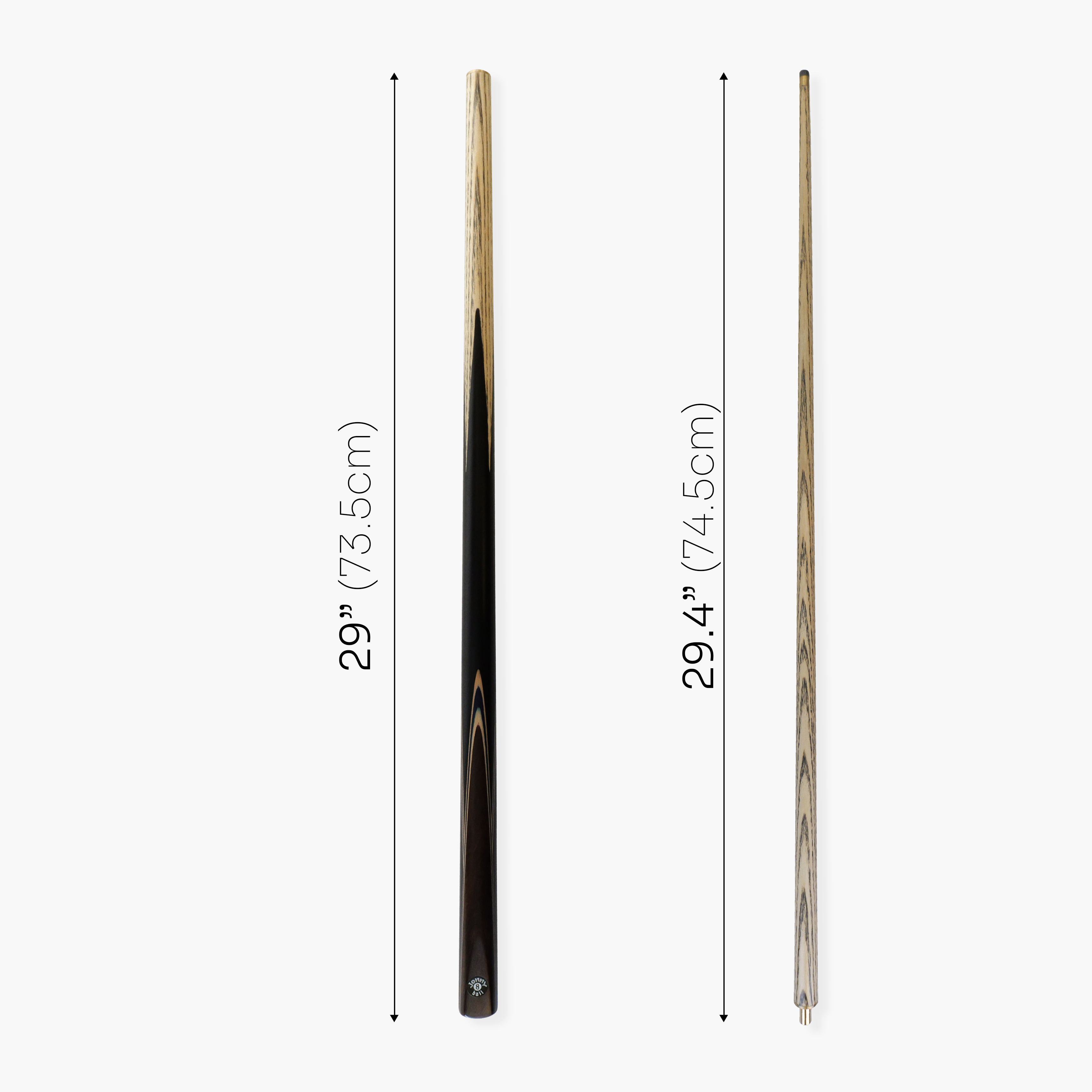 Jonny 8 Ball Vista 57-inch 2-piece pool cue Cue + Case