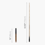 PRO147 Pearl Series Amboyna Burl 57-inch 3/4 cue