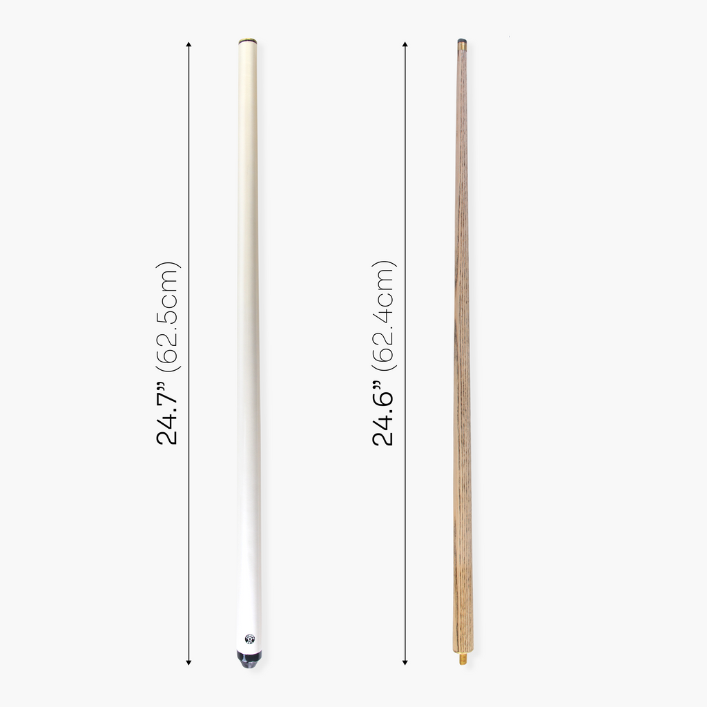 Jonny 8 Ball White Jet 48-inch junior cue Cue + Case