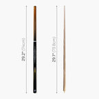 Jonny 8 Ball Black Sun 57-inch 2-piece pool cue Cue + Case