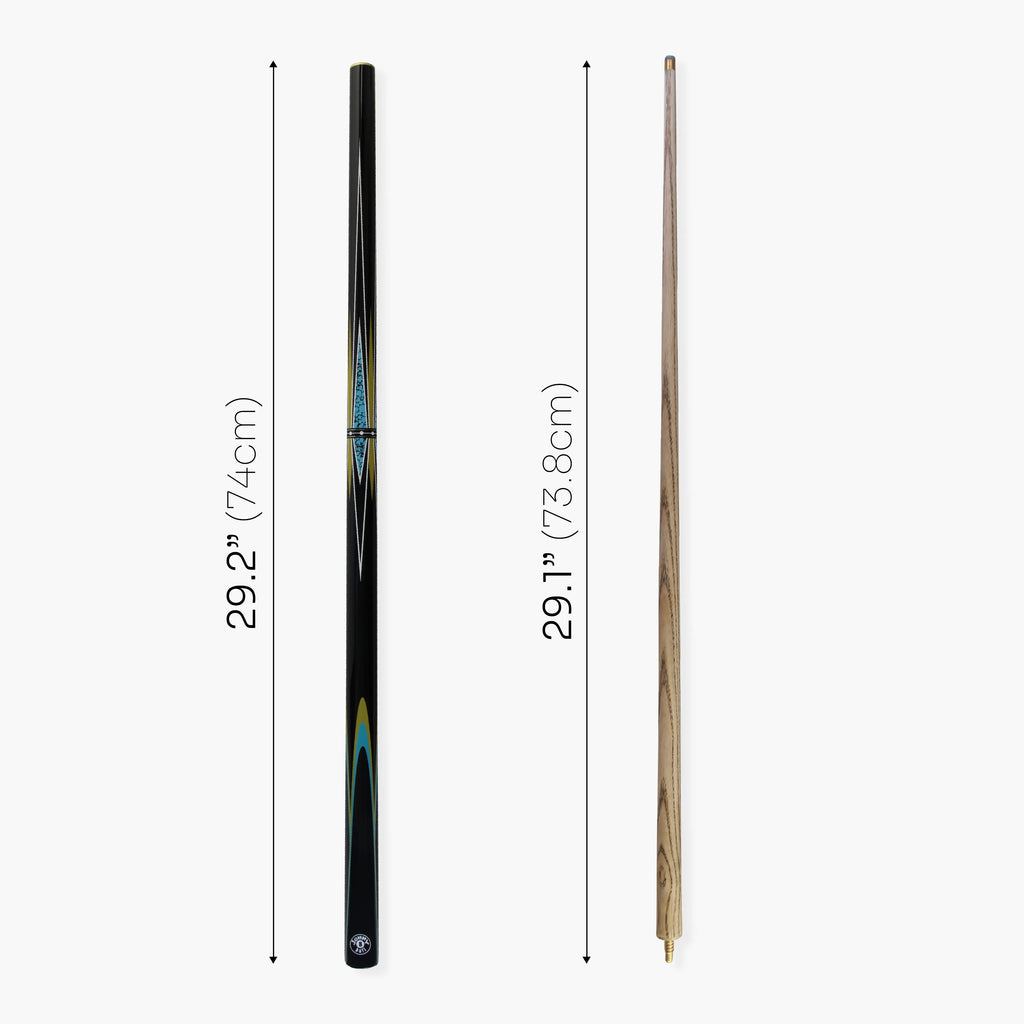 Jonny 8 Ball Trident 57-inch 2-piece cue Cue + Case