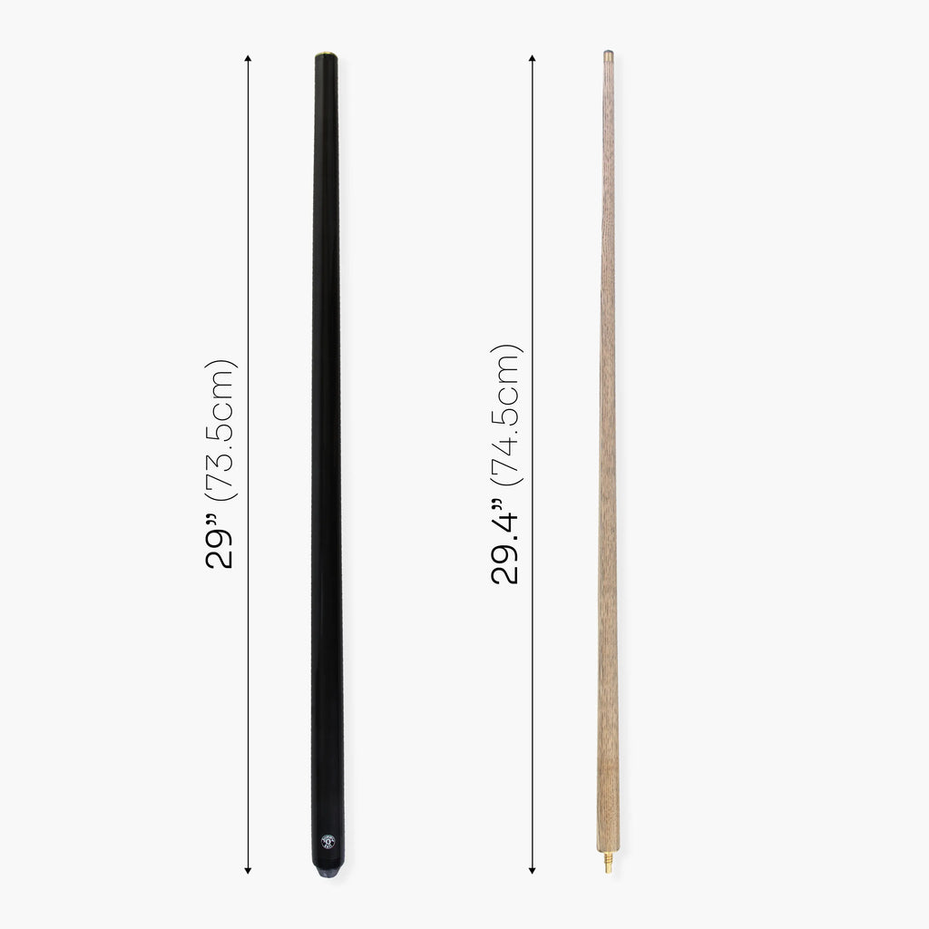 Jonny 8 Ball Black Jet Pro Precision cue and case set Cue + Case