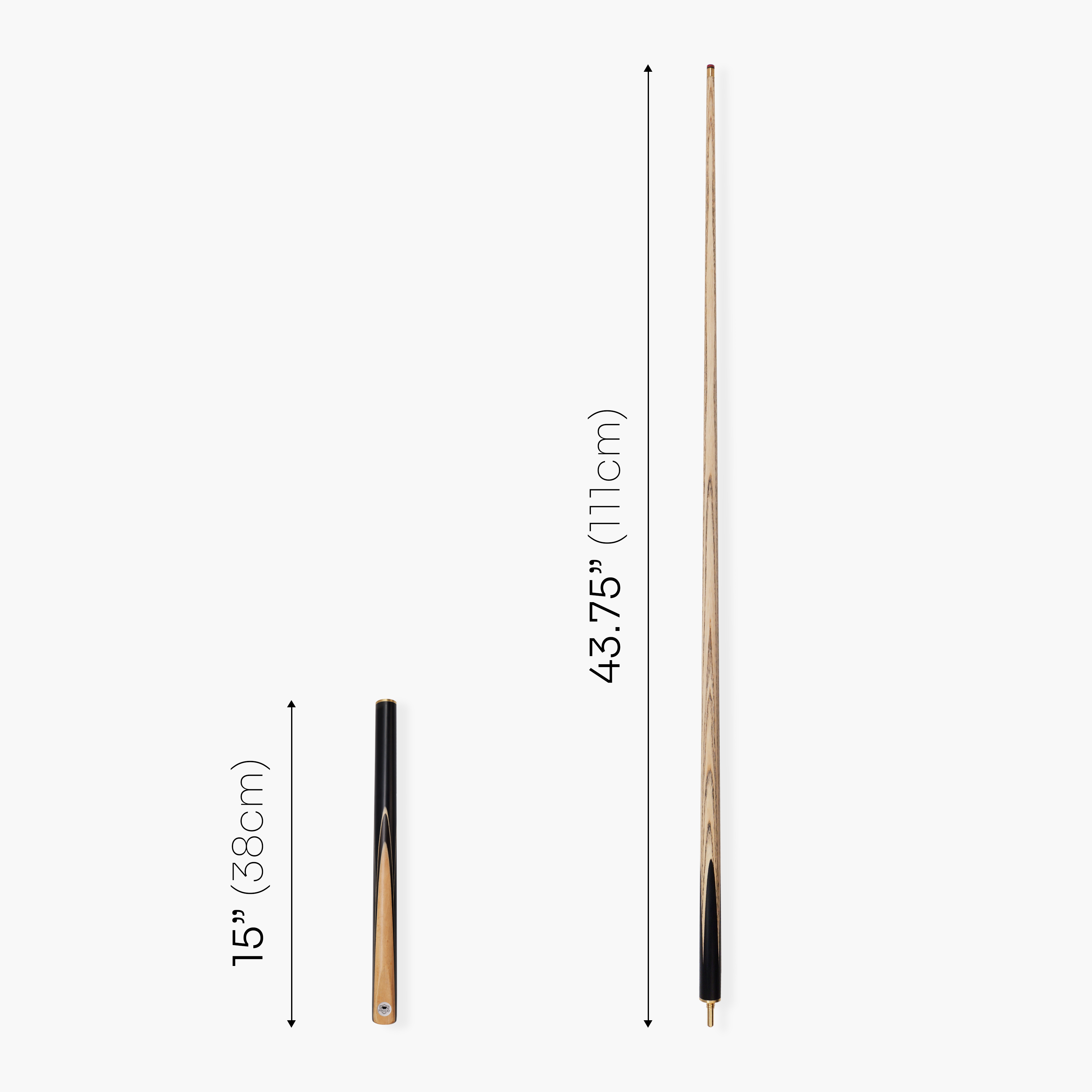 PRO147 Pearl Series Olive 57-inch 3/4 cue and case set