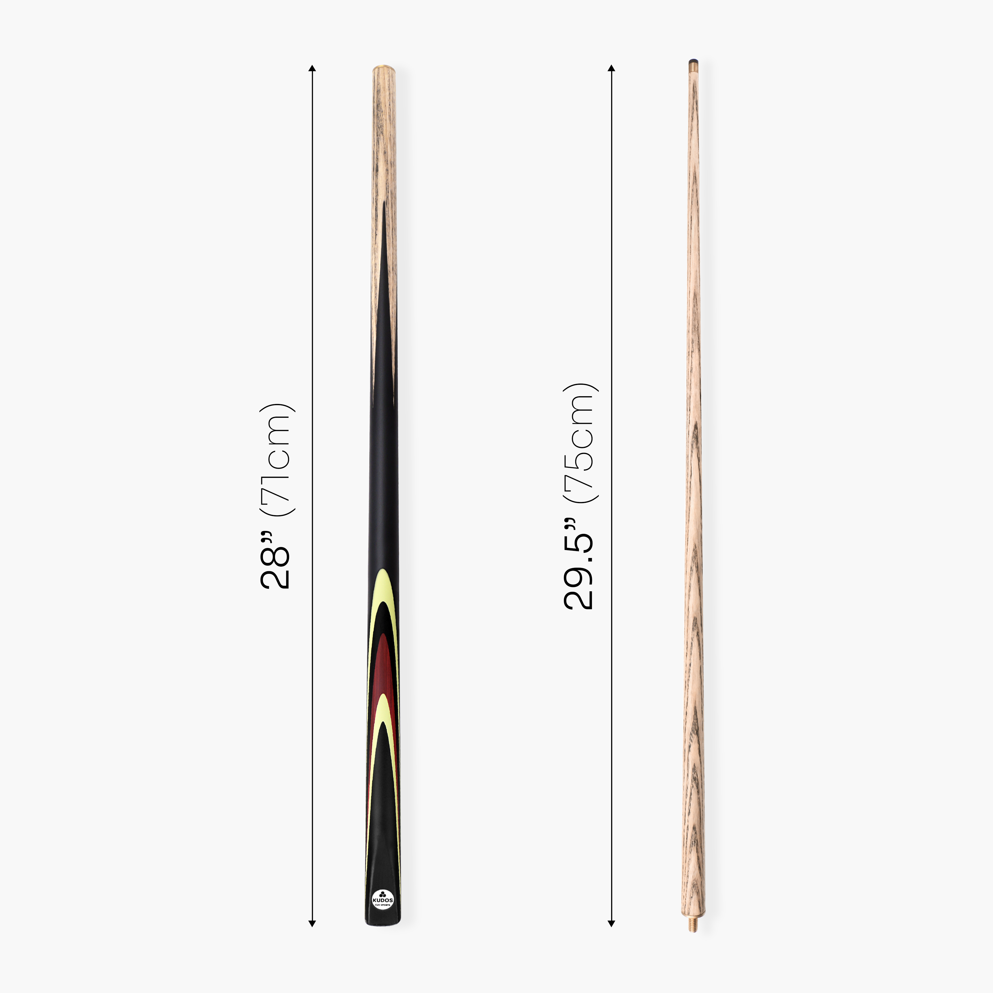 Kudos Pulse 57-inch cue and case set Cue + Case