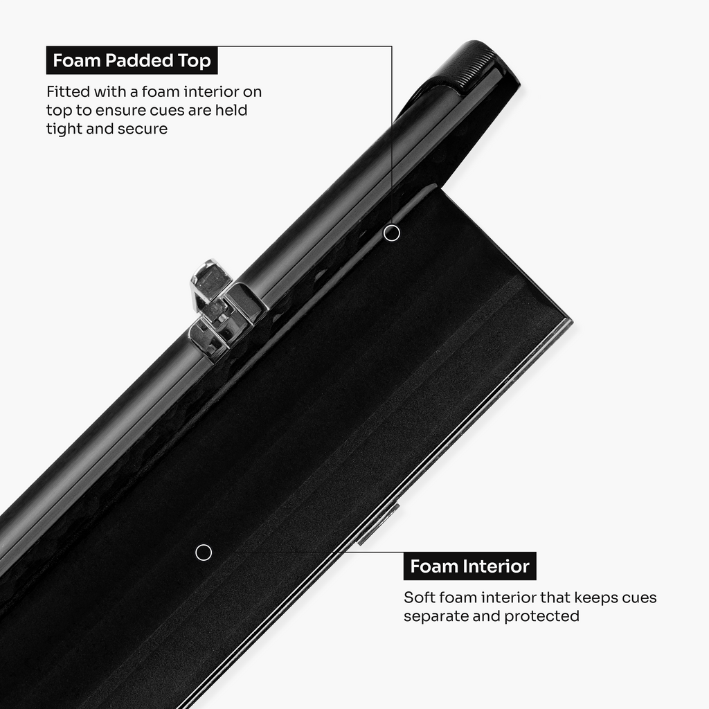 Baize Master Summit 3-slot one-piece cue case Cue + Case