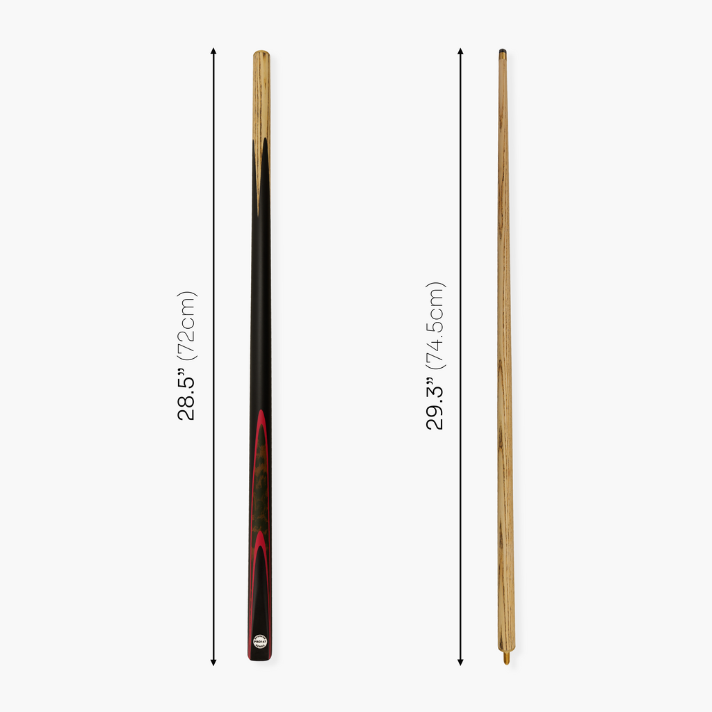 PRO147 Red Burl 57-inch cue and soft case set