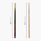 PRO147 Red Burl 57-inch cue and soft case set