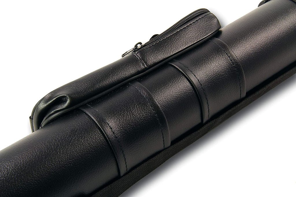 Black 5-piece centre-joint cue tube case Cue + Case