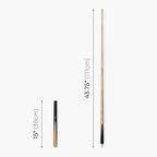 PRO147 Pearl Series Olive 57-inch 3/4 cue