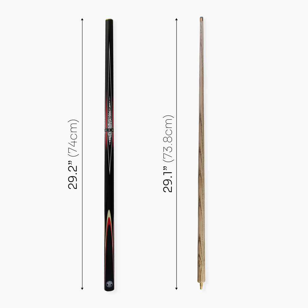 Jonny 8 Ball Trident 57-inch 2-piece cue Cue + Case