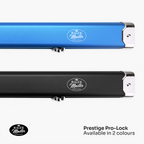 Baize Master Prestige Pro-Lock 1-piece metal cue case - 2 cues Cue + Case