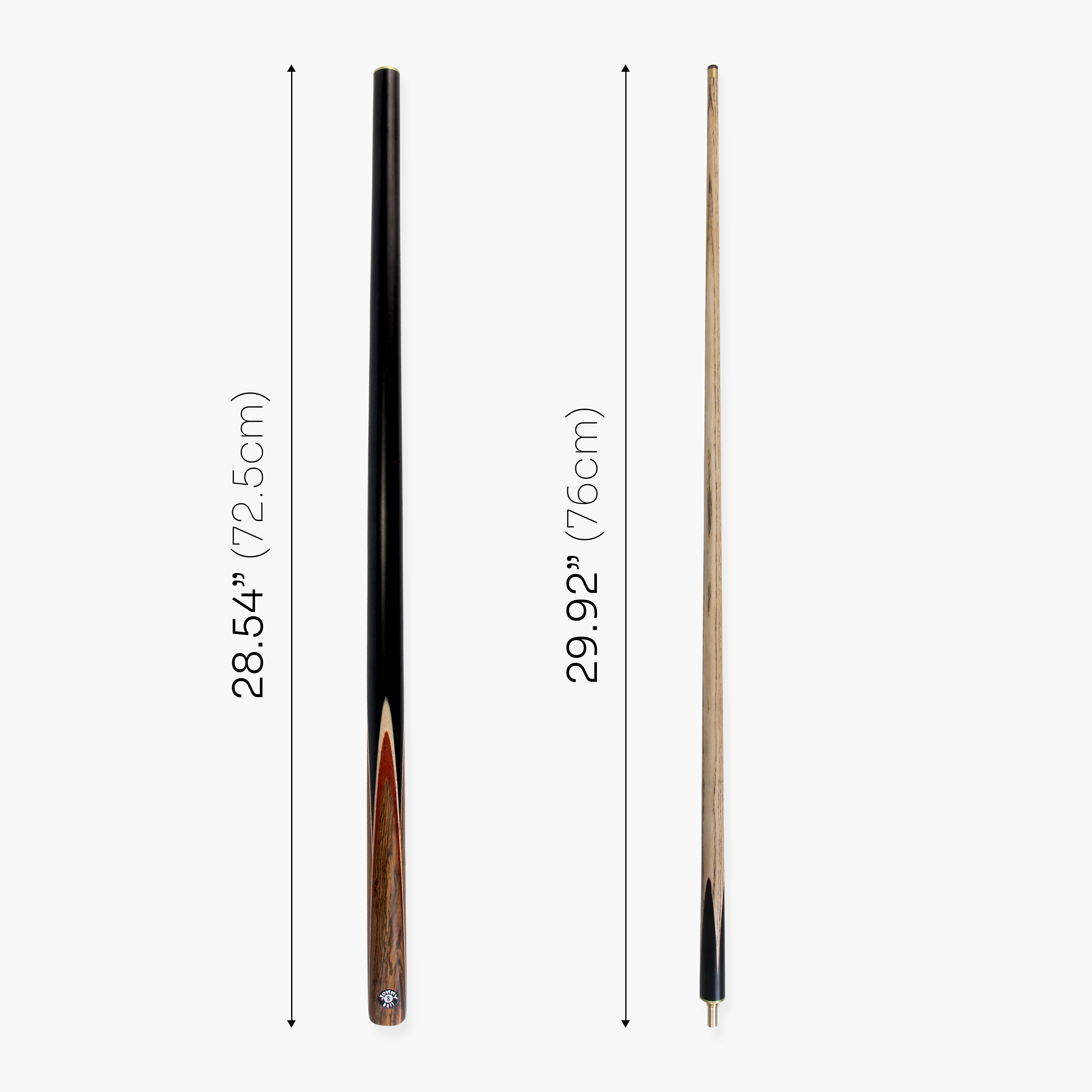 Jonny 8 Ball Needle 57-inch 2-piece pool cue Cue + Case
