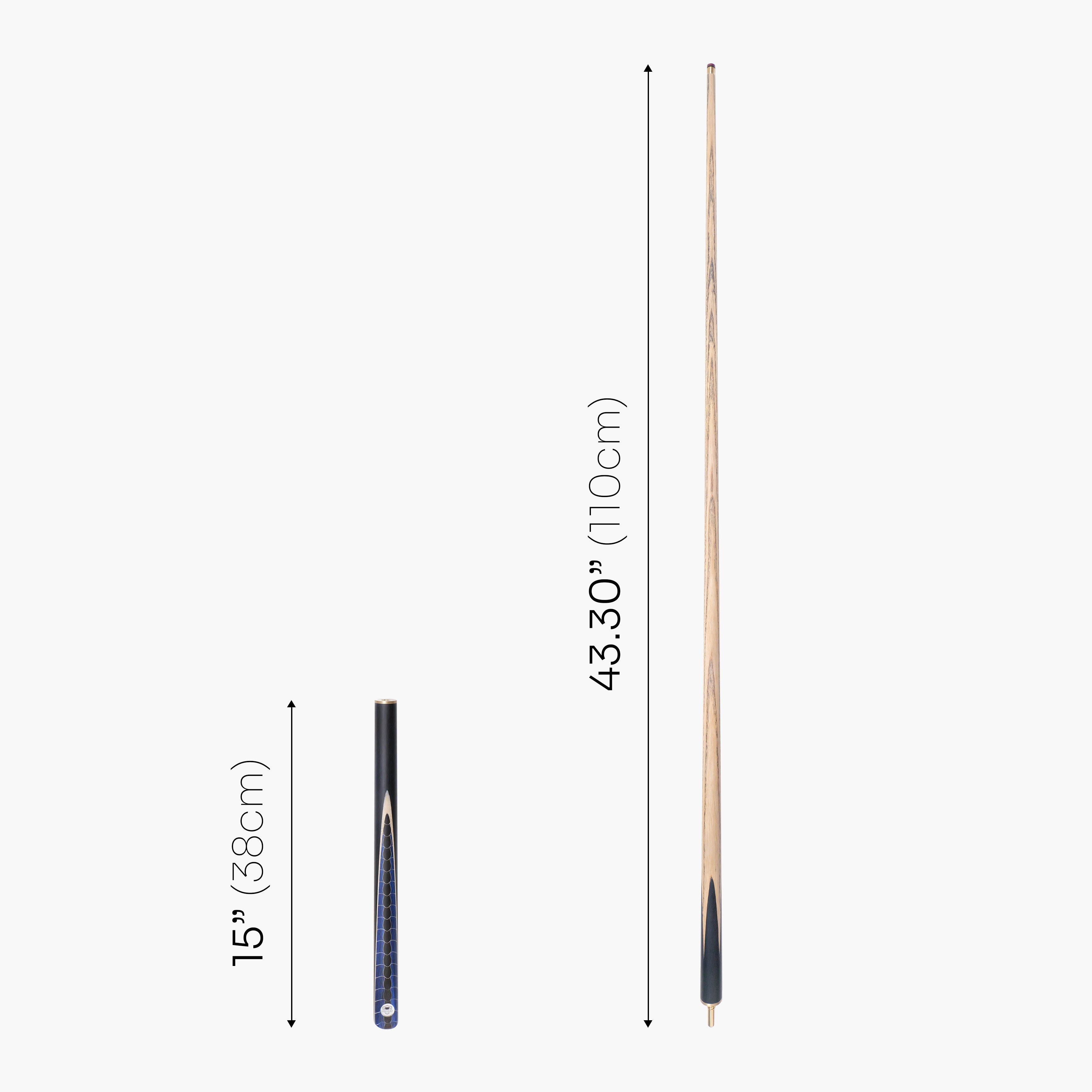 PRO147 Dragon Scale 57-inch 3/4 cue and case set