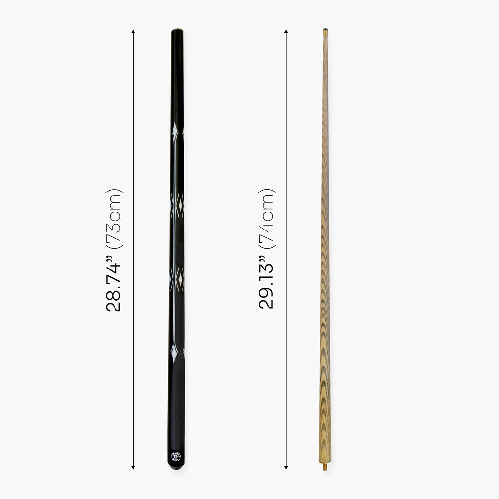 Jonny 8 Ball White Spear 57-inch cue and case set Cue + Case