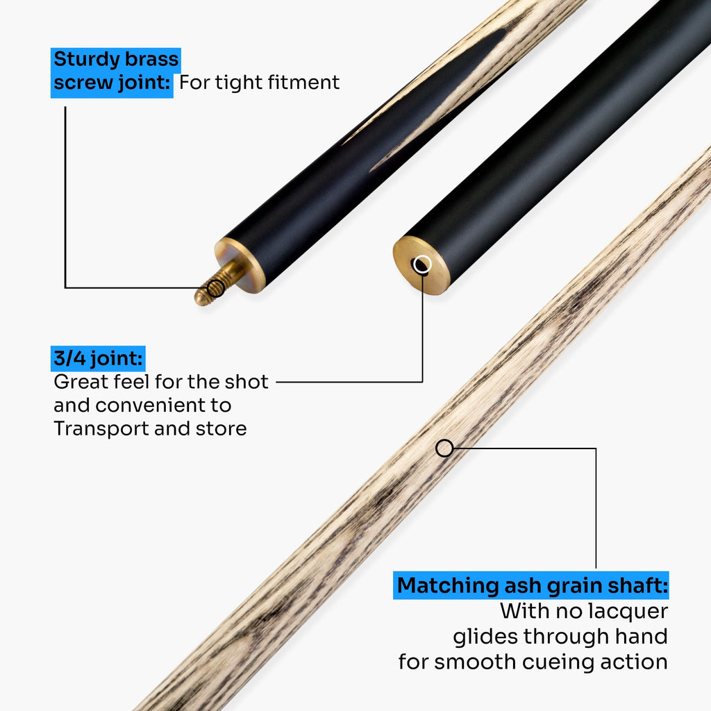 Spartan Fury Vanquish 3/4 cue and soft case set Cue + Case