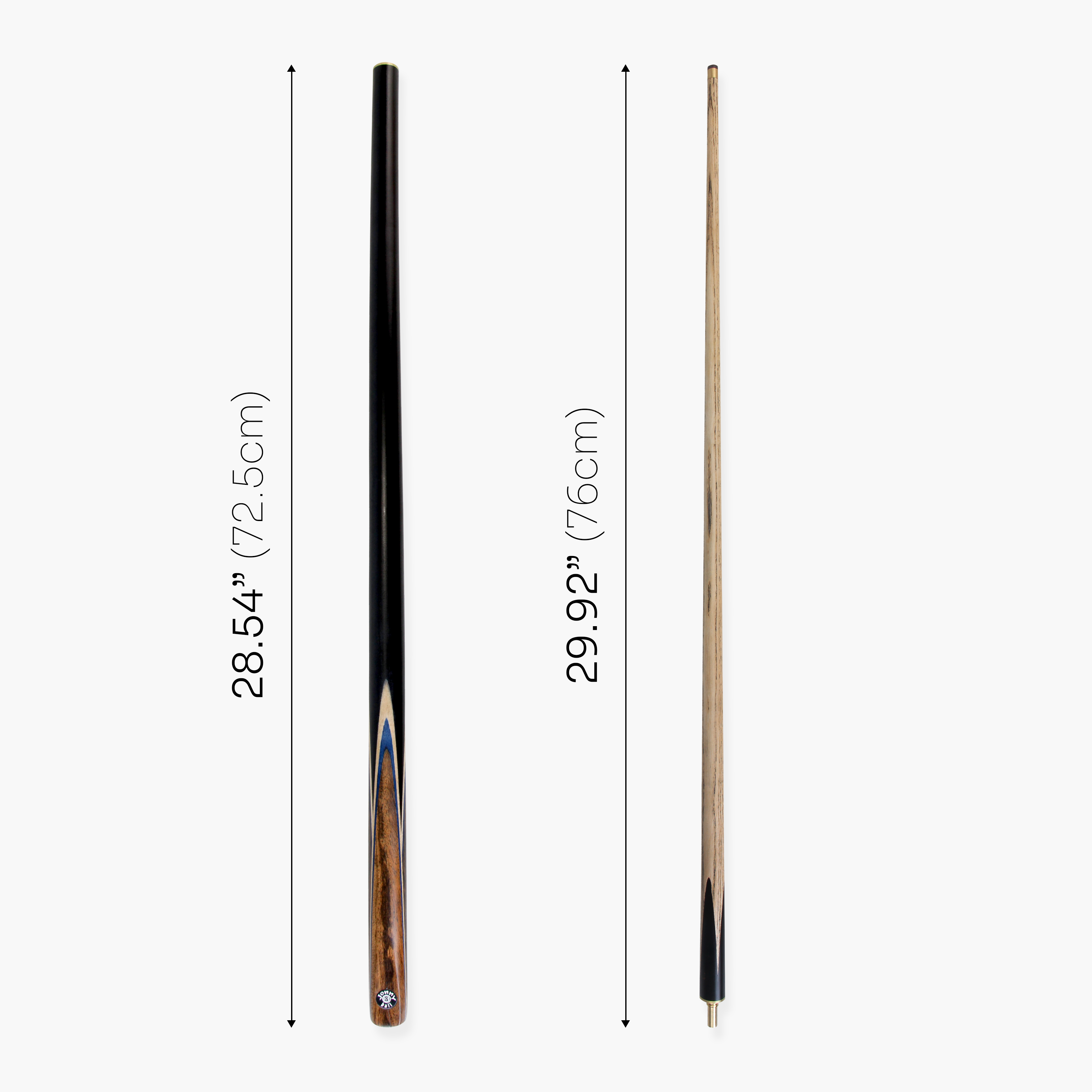 Jonny 8 Ball Needle 57-inch 2-piece pool cue Cue + Case