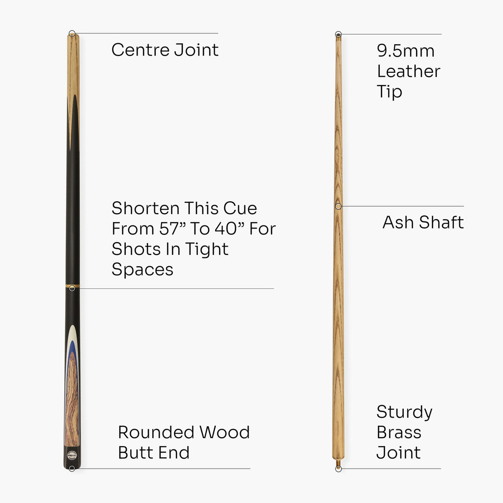 PRO147 Kingswood 57-inch 3-piece cue Cue + Case