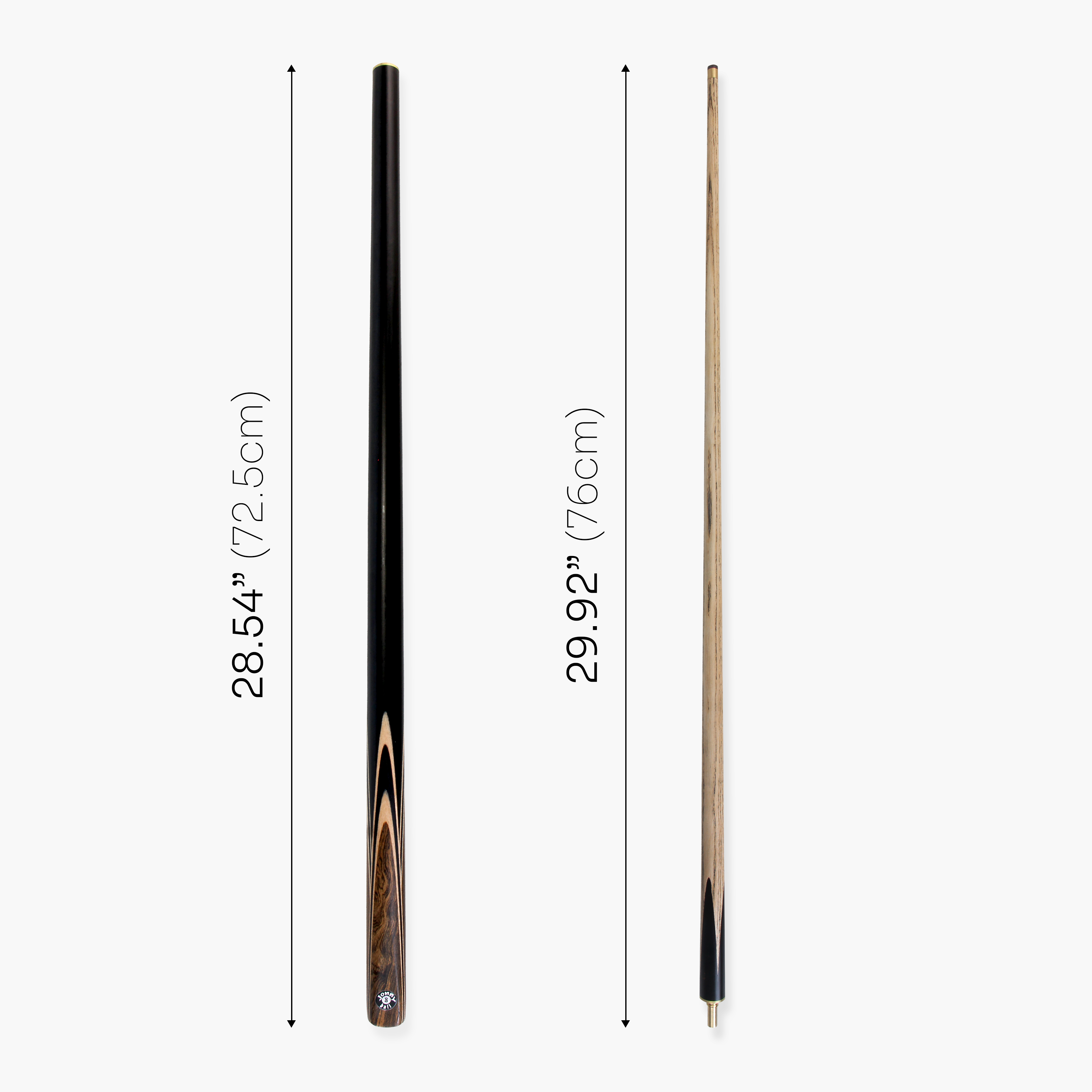 Jonny 8 Ball Needle 57-inch 2-piece pool cue Cue + Case