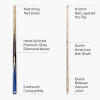 PRO147 Triumph 2-piece cue