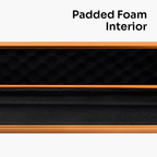 Silver Stripe Pro aluminium 3/4 cue case