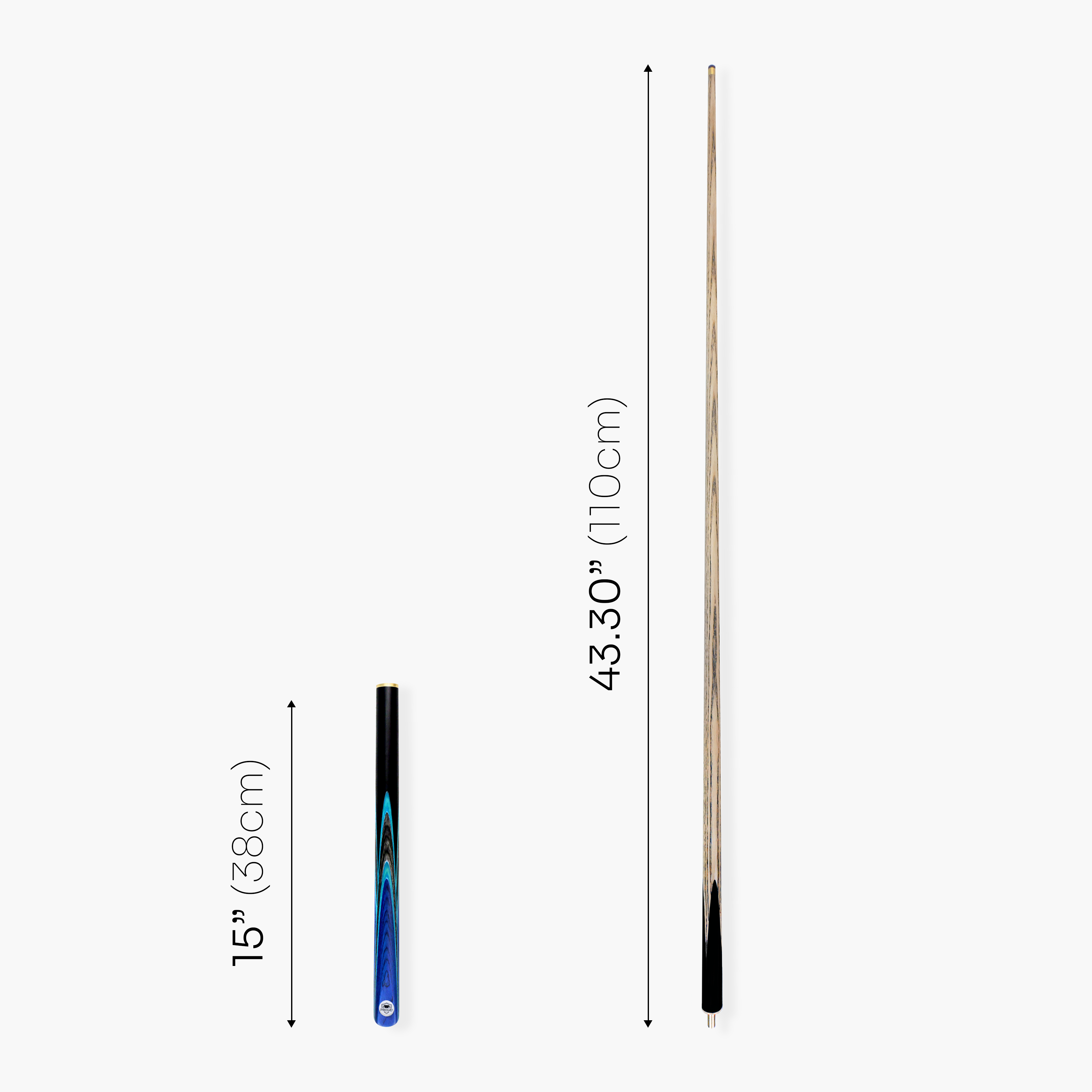PRO147 Pearl Series Green Burl 57-inch 3/4 cue