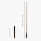 PRO147 Pearl Series Fire 57-inch 3/4 cue