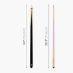 Jonny 8 Ball 57-inch pub-style 2-piece cue Cue + Case