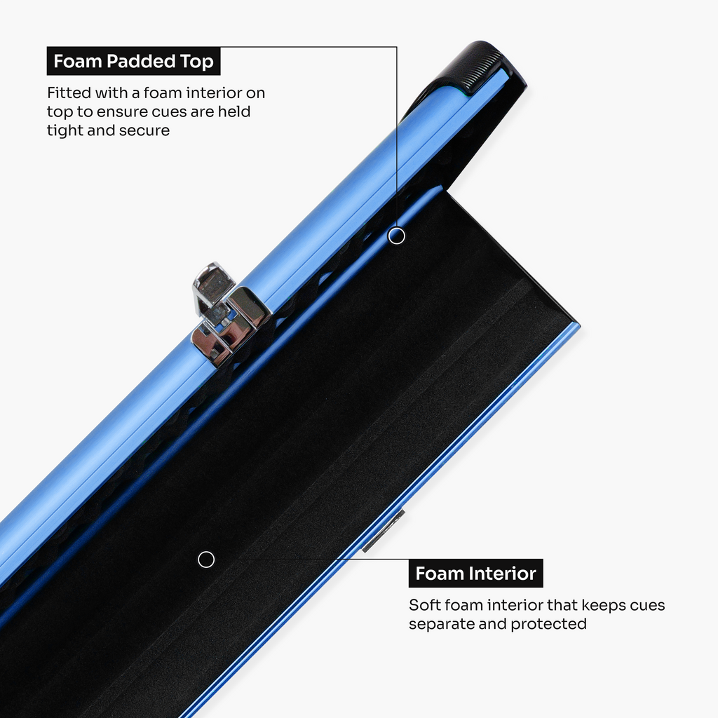 Baize Master Summit 3-slot one-piece cue case Cue + Case