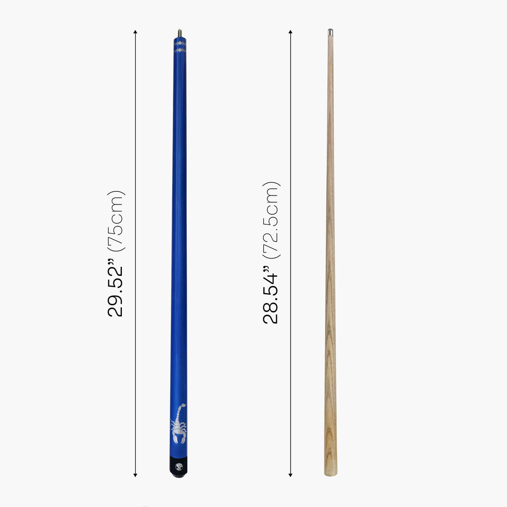 Jonny 8 Ball Scorpion 57-inch cue and hard case Cue + Case