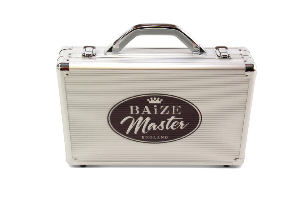 Baize Master silver snooker ball case - 22 balls Cue + Case