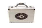Baize Master silver snooker ball case - 22 balls Cue + Case