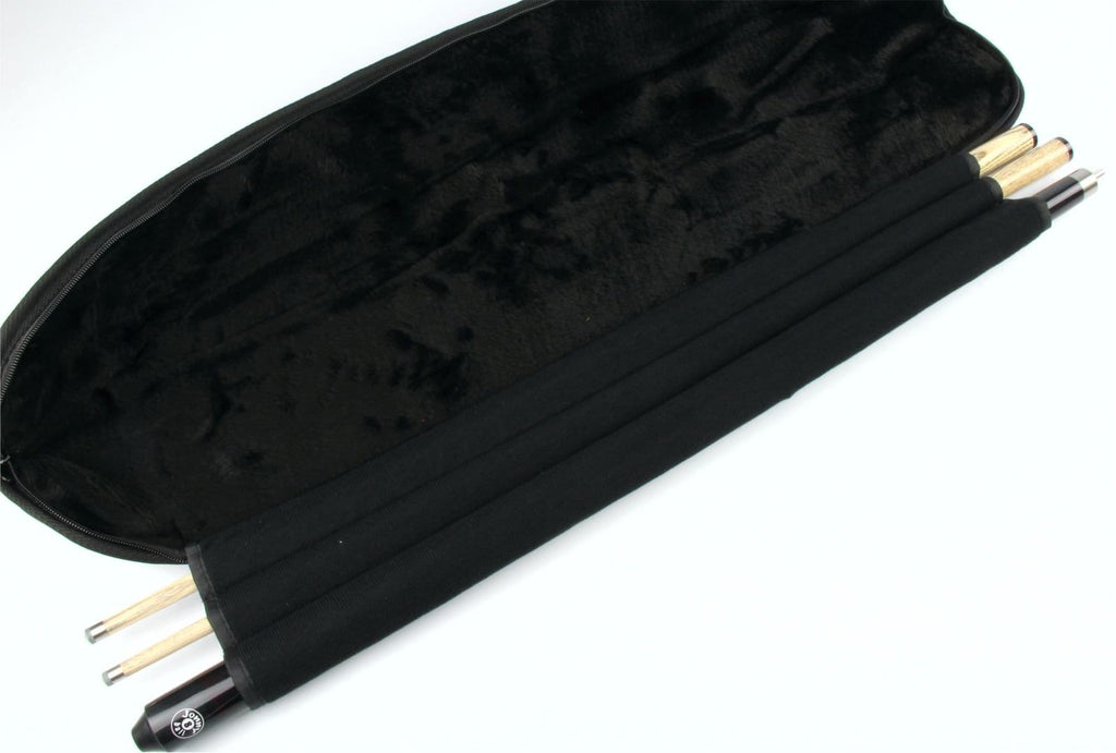 Baize Master fur-lined 2-piece cue case Cue + Case