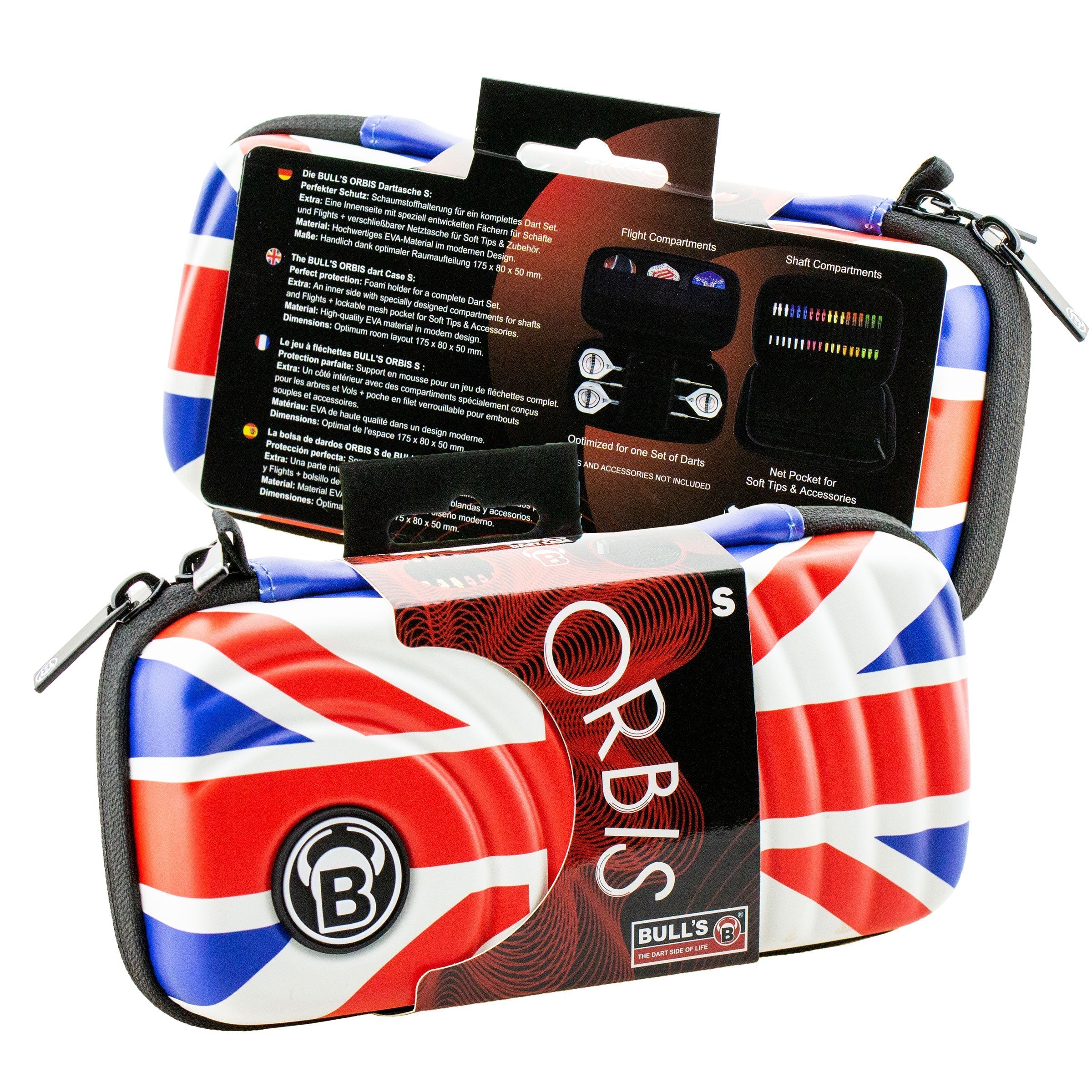 Bull's Orbis S Dartcase Union Jack GW Darts