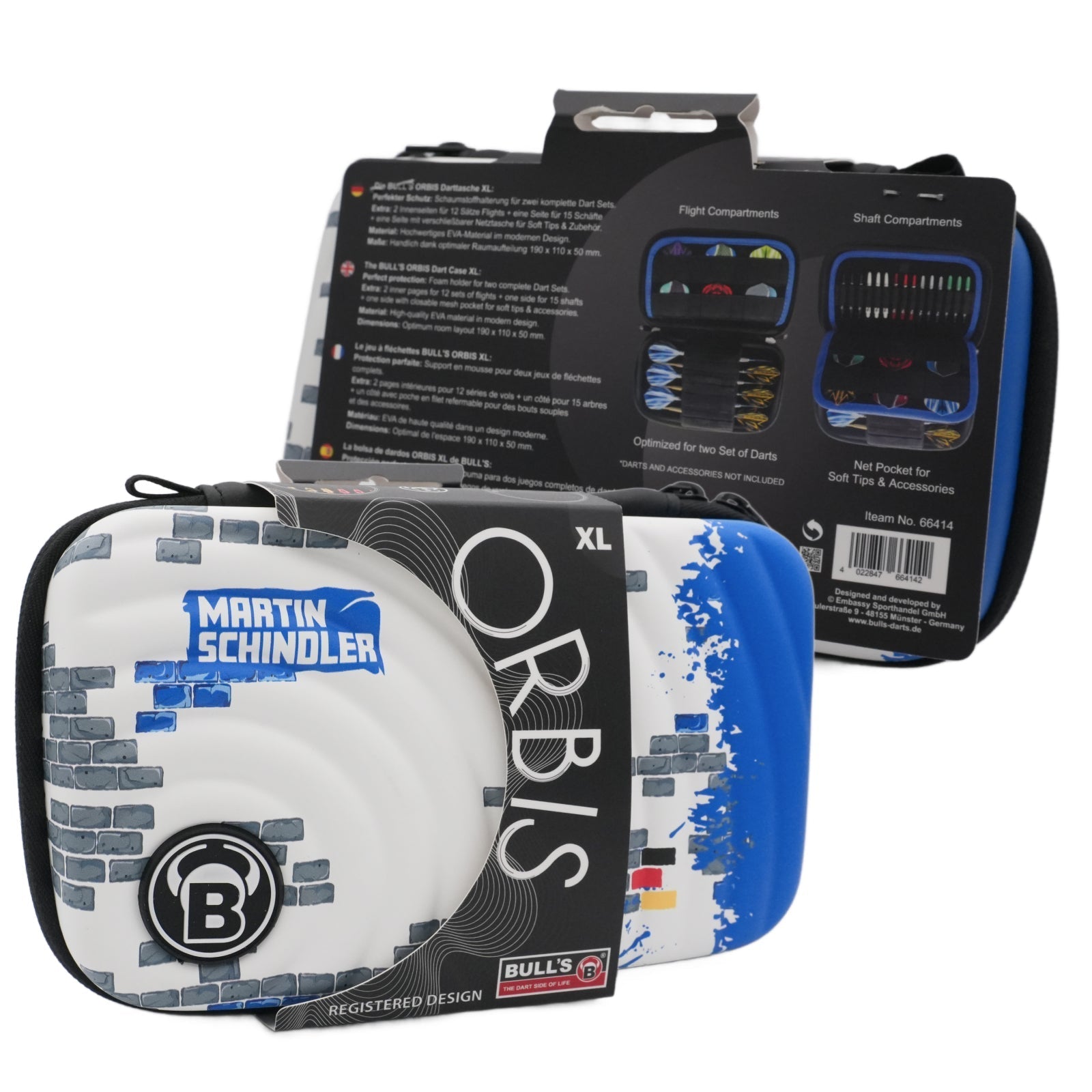 Bull's Orbis XL Dartcase Martin Schindler GW Darts