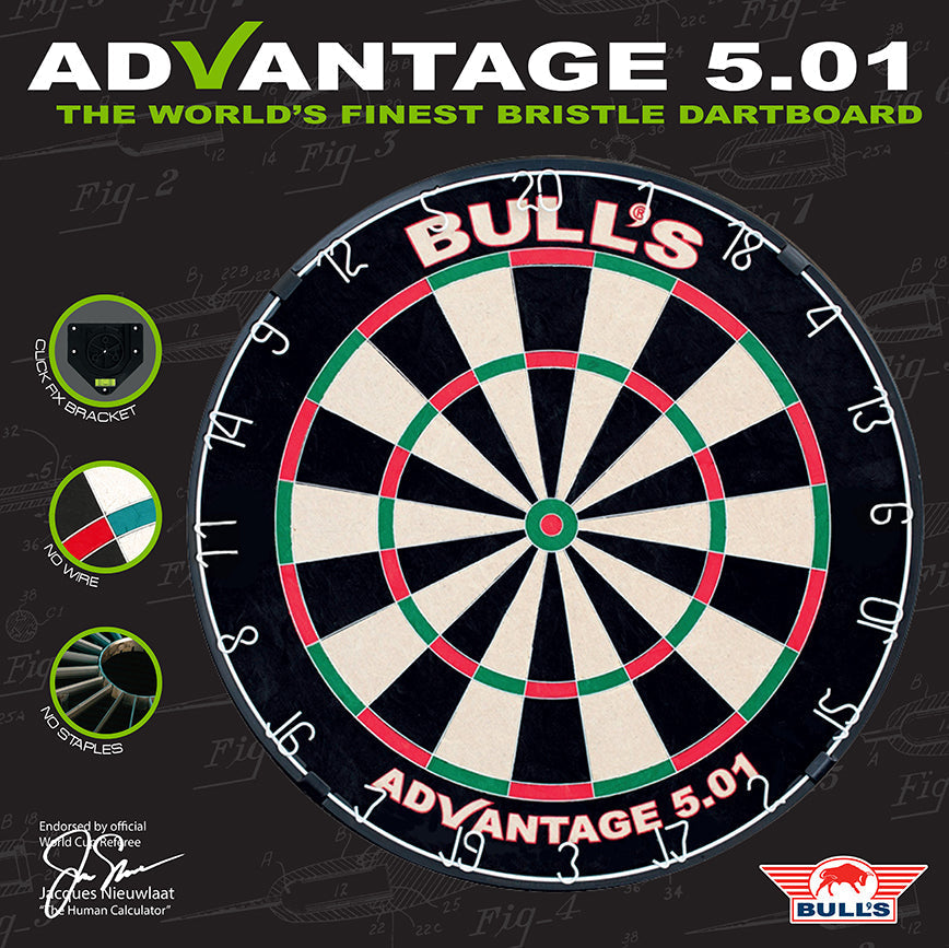 Bull's Advantage 5.01 Dartboard GW Darts