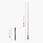 PRO147 Triumph 3/4 cue and case set