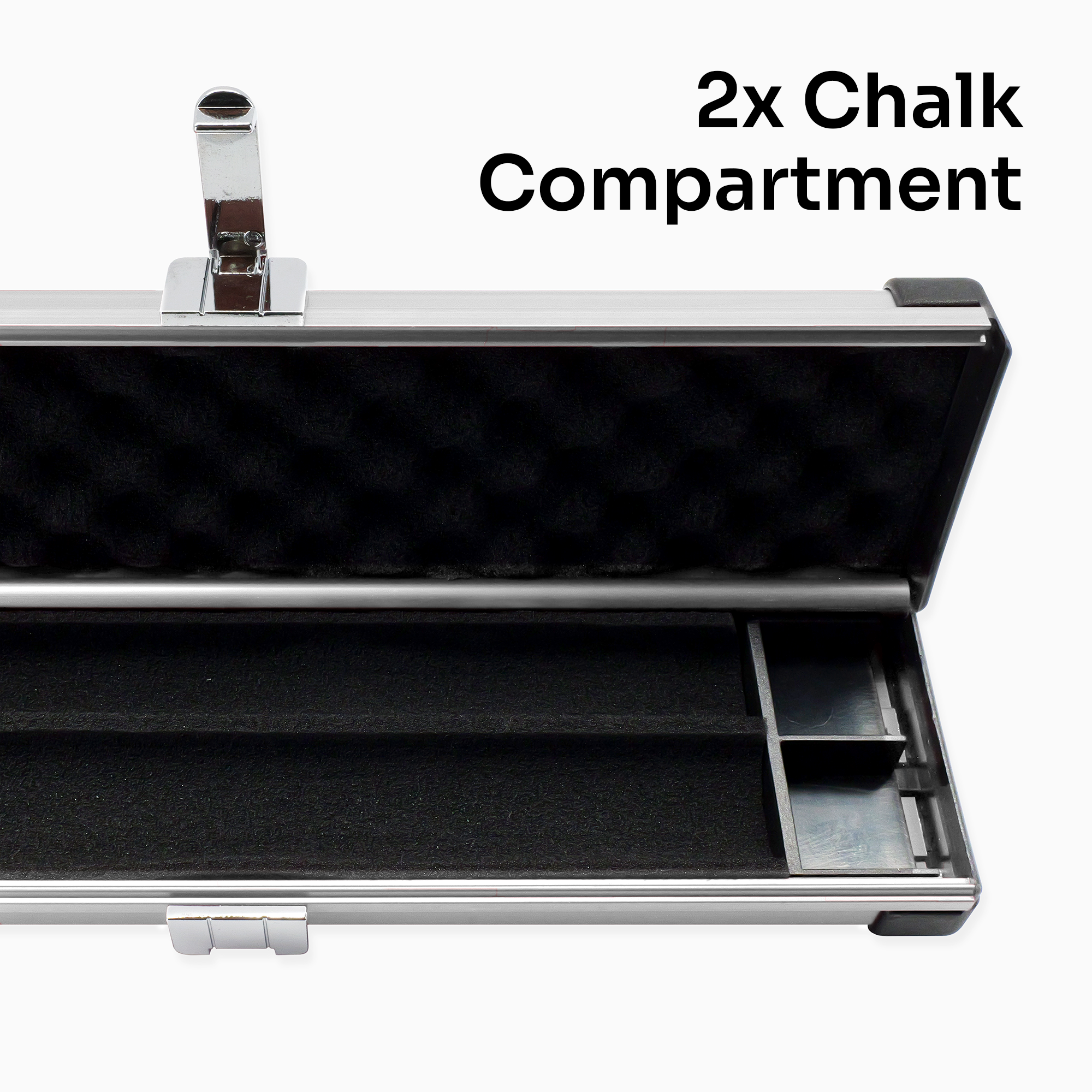 Silver Stripe Pro aluminium 3/4 cue case