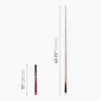 PRO147 Triumph 3/4 cue and case set