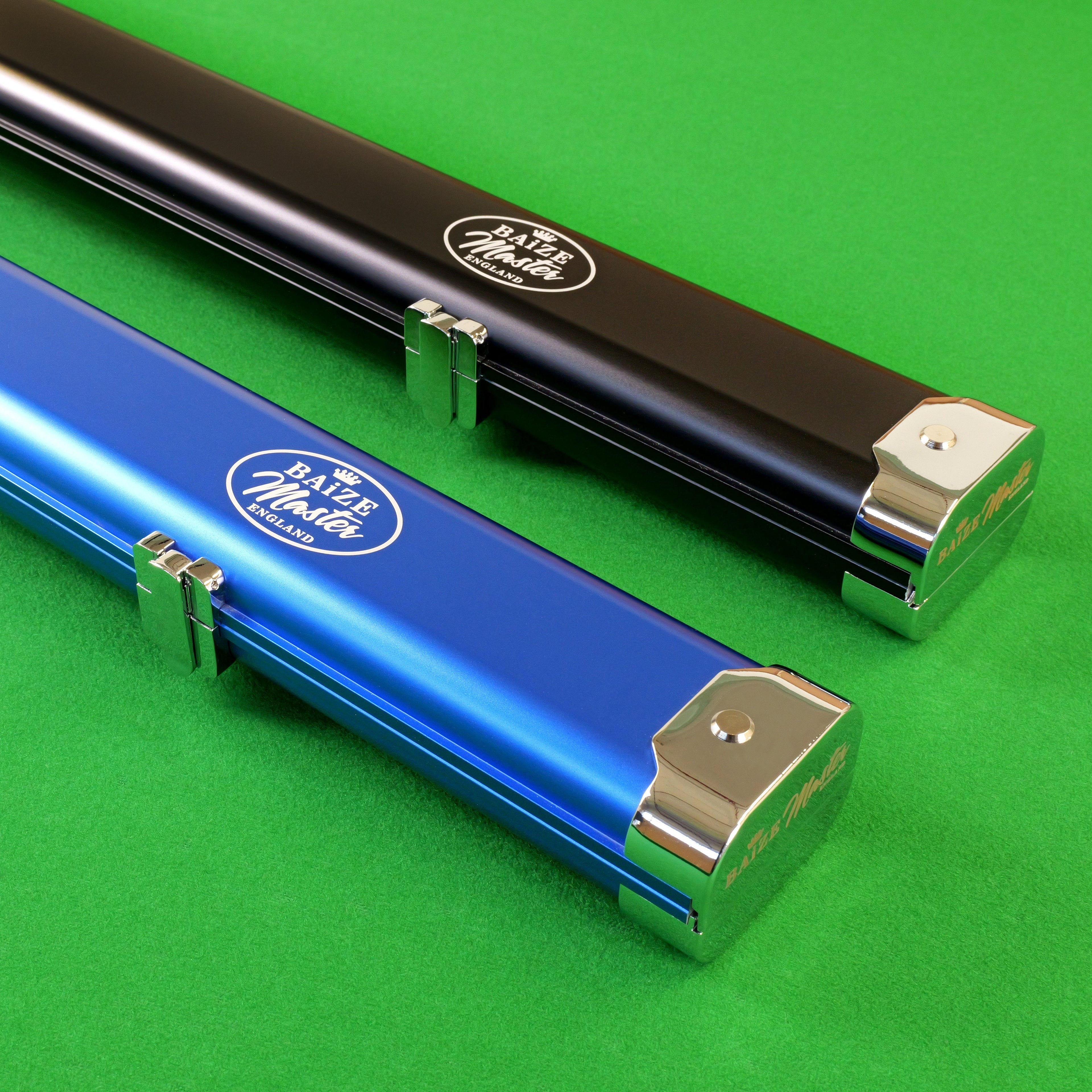 Baize Master Prestige Pro-Lock 1-piece metal cue case - 2 cues Cue + Case